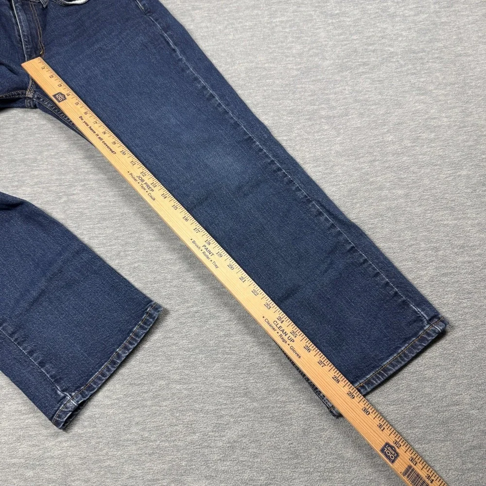 Levi's 514 Jeans Men 34x30‎ Dark Wash Straight Fit Denim Casual Everyday Classic